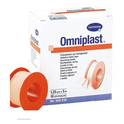 Náplast Omniplast textilní 1.25cmx5m 1ks