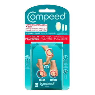 COMPEED náplasti na puchýře mix 5ks