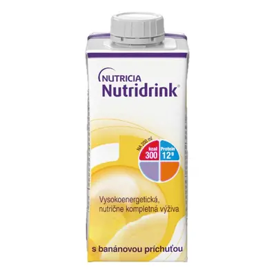 NUTRIDRINK S PŘÍCHUTÍ BANÁNOVOU 24x200 ml