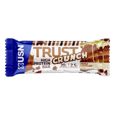 USN Trust Crunch 60 g trojitá čokoláda