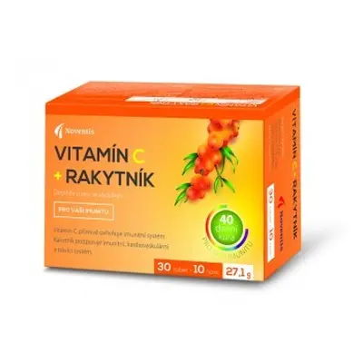 Vitamín C+Rakytník tbl.30+10