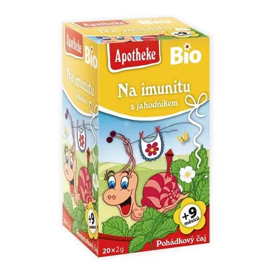 Dětský BIO Pohádkový čaj Imunita s jahodník.20x2g