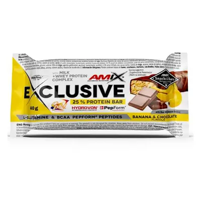 Amix Exclusive Protein Bar 40 g banana chocolate