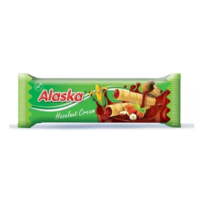 Kukuřičné trubičky Alaska lískooříškové 18g