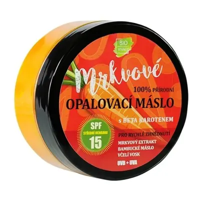 VIVACO mrkvové opalovací máslo SPF15 150ml