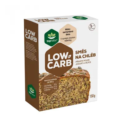 LOW CARB Směs na chléb 150g TOPNATUR