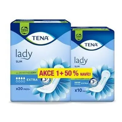 TENA Lady Slim Extra + 50 % navíc