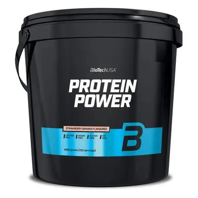 BioTech Protein Power 4000g strawberry banana