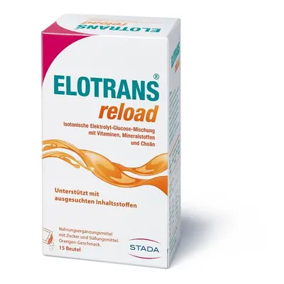 ELOTRANS reload 15 sáčků izotonický nápoj s elektrolyty