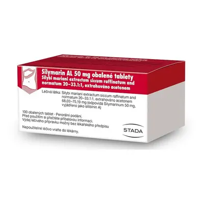 SILYMARIN AL 50MG TBL OBD 100