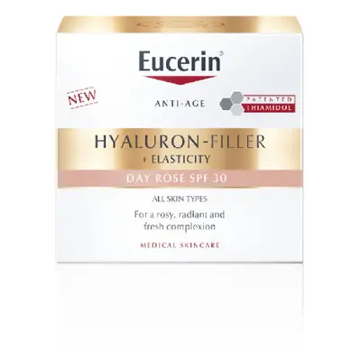 EUCERIN HYALURON-FILLER+ELASTICITY denní krém Rosé SPF30 50ml