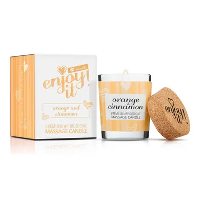 MAGNETIFICO enjoy it! masážní svíčka Orange-cinnamon 70ml