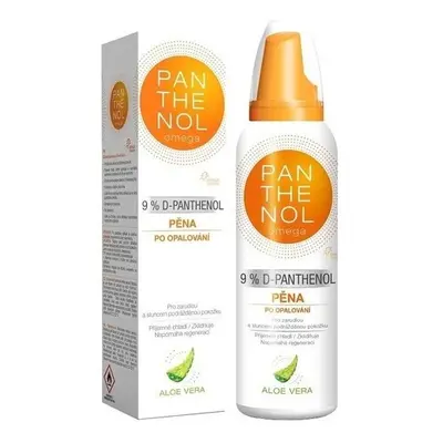 Panthenol Omega chladivá pěna po opalování s Aloe vera 9% 200ml