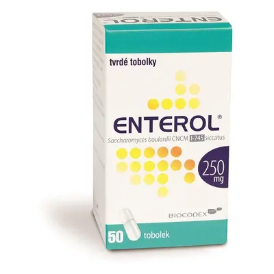 ENTEROL 250MG CPS DUR 50