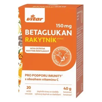 Vitar Betaglukan 150mg sáčky 20x2g