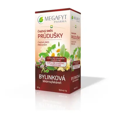 Megafyt Bylink.lékárna Čaj.směs průdušky 20x1.5g