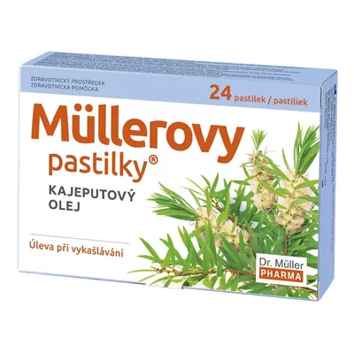 Müllerovy pastilky s kajeputovým olejem 24ks ZP