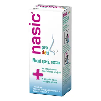 NASIC PRO DĚTI 0,5MG/ML+50MG/ML NAS SPR SOL 1X10ML II