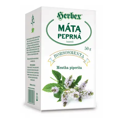 HERBEX Máta peprná čaj sypaný 50g