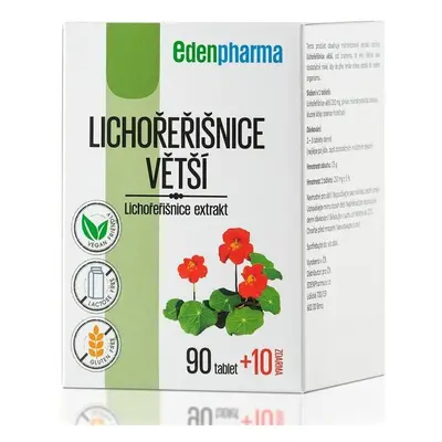 Edenpharma Lichořeřišnice větší tbl.90+10 zdarma