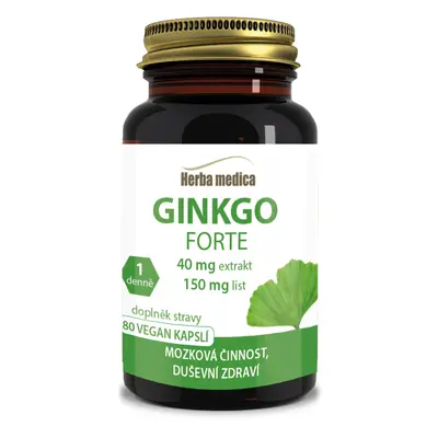 Ginkgo forte extrakt 40mg cps.80