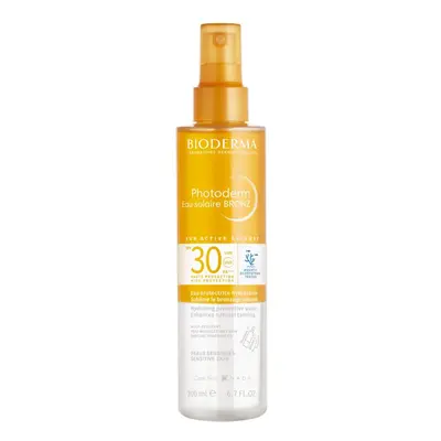 BIODERMA Photoderm BRONZ Opalovací voda pro bronzové opálení SPF 30 200 ml