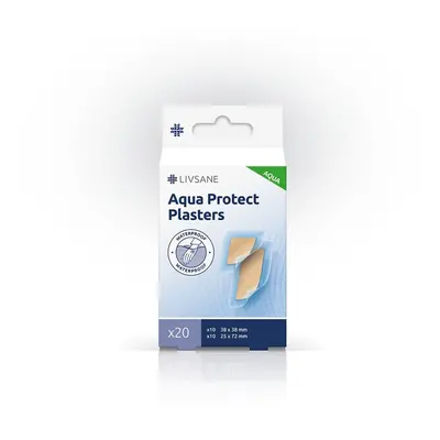 LIVSANE Náplasti Aqua Protect 20ks