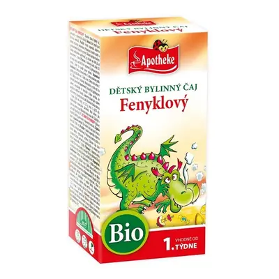 Apotheke Dětský čaj BIO fenyklový 20x1.5g