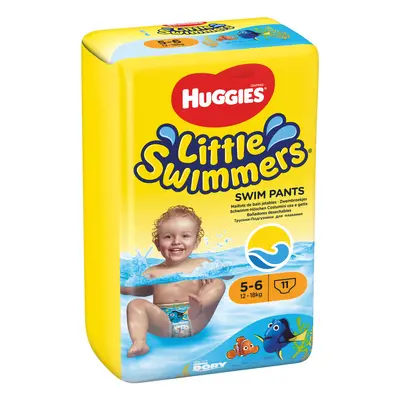 Huggies Little Swimmers vel.5-6 12-18kg 11ks do vody