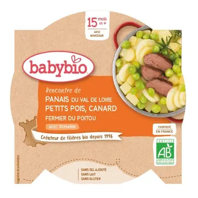 BABYBIO zelenina-farmář.kachna 15m+ 260g