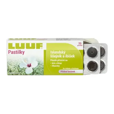 LUUF pastilky, Islandský lišejník a ibišek pas.20