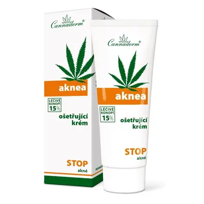 Cannaderm Aknea ošetřující krém 75g