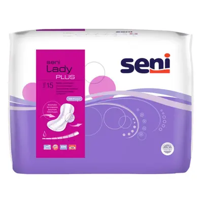 SENI LADY PLUS VLOŽKY ABSORPČNÍ PRO ŽENY, 21X42CM, SAVOST 950ML,