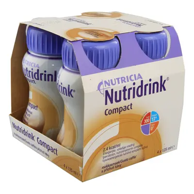 NUTRIDRINK COMPACT S PŘÍCHUTÍ KÁVY POR SOL 4X125ML