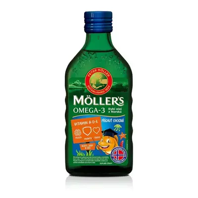 Mollers Omega 3 Ovocná příchuť 250ml