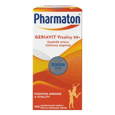 Pharmaton Geriavit Vitality 50+ tbl.100