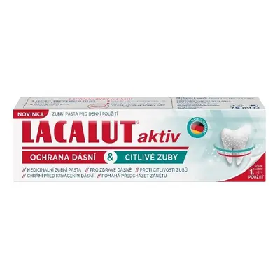 Lacalut Aktiv ochr.dásní&citl.zuby zub.pasta 75ml