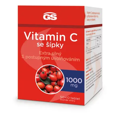 GS Vitamin C1000 se šípky tbl.50+10