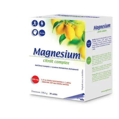 Magnesium citrát complex 30 sáčků