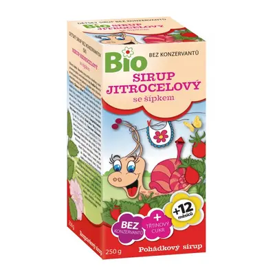 Dětský BIO Pohádkový sirup Jitrocelový 250g