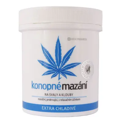 Konopné mazání Extra chladivé 250ml