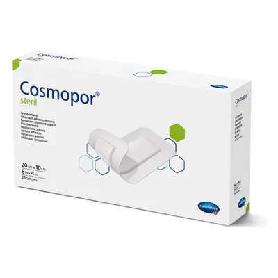 NÁPLAST HYPOALERGENNÍ COSMOPOR STERILNÍ 10X20CM,S POLŠTÁŘKEM,1KS