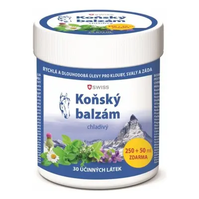 Koňský balzám SWISS chladivý 250 + 50 ml