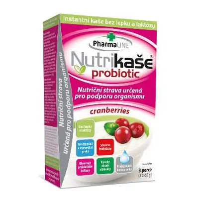 Nutrikaše probiotic cranberries 3x60g