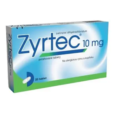 ZYRTEC 10MG TBL FLM 20