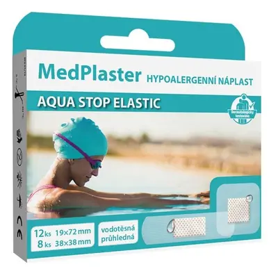 MedPlaster Náplast AQUA stop elastic 2 vel. 20ks