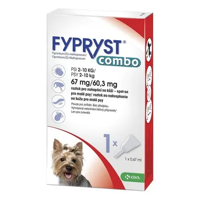 FYPRYST combo 1x0.67ml spot-on pro psy 2-10kg