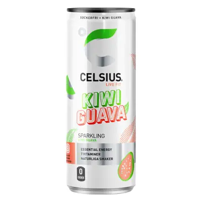 Celsius Energy Drink 355ml kiwi guava