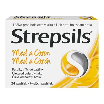 STREPSILS MED A CITRON 0,6MG/1,2MG PAS 24