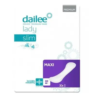 Dailee Lady Premium Slim MAXI inkontinenční vložky pro ženy 30 ks